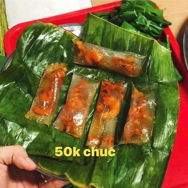 Bánh lọc tôm thịt — 1 chục, 50.000đ